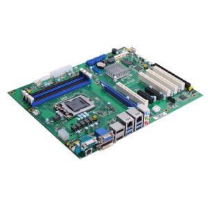 Axiomtek IMB523R ATX Motherboard, 9th/8th Gen Intel Core i7/i5/i3, Pentium or Celeron Processor, VGA, DP++, DVI-D, & HDMI, up to 128GB memory